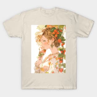 Cute anime girl - strawberry lover anime girl T-Shirt